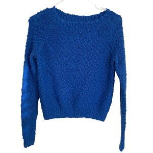 Divided H&M Blue Long‎ Sleeve Sweater Sz 4